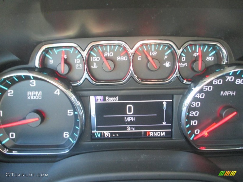 2016 Chevrolet Suburban LT 4WD Gauges Photo #107553390