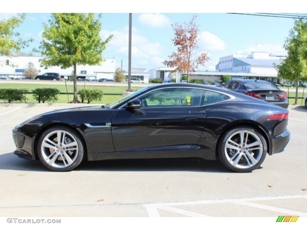 2016 F-TYPE Coupe - Ultimate Black Metallic / Jet photo #7