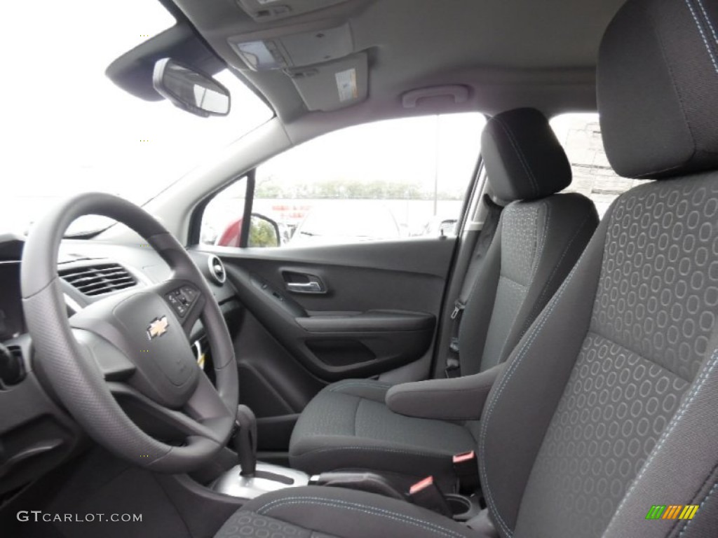 Jet Black Interior 2016 Chevrolet Trax LS Photo #107553525