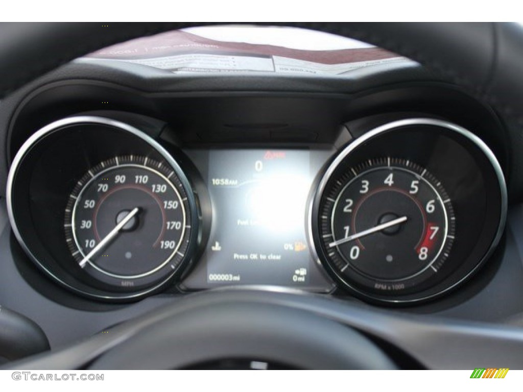 2016 Jaguar F-TYPE Coupe Gauges Photo #107553876