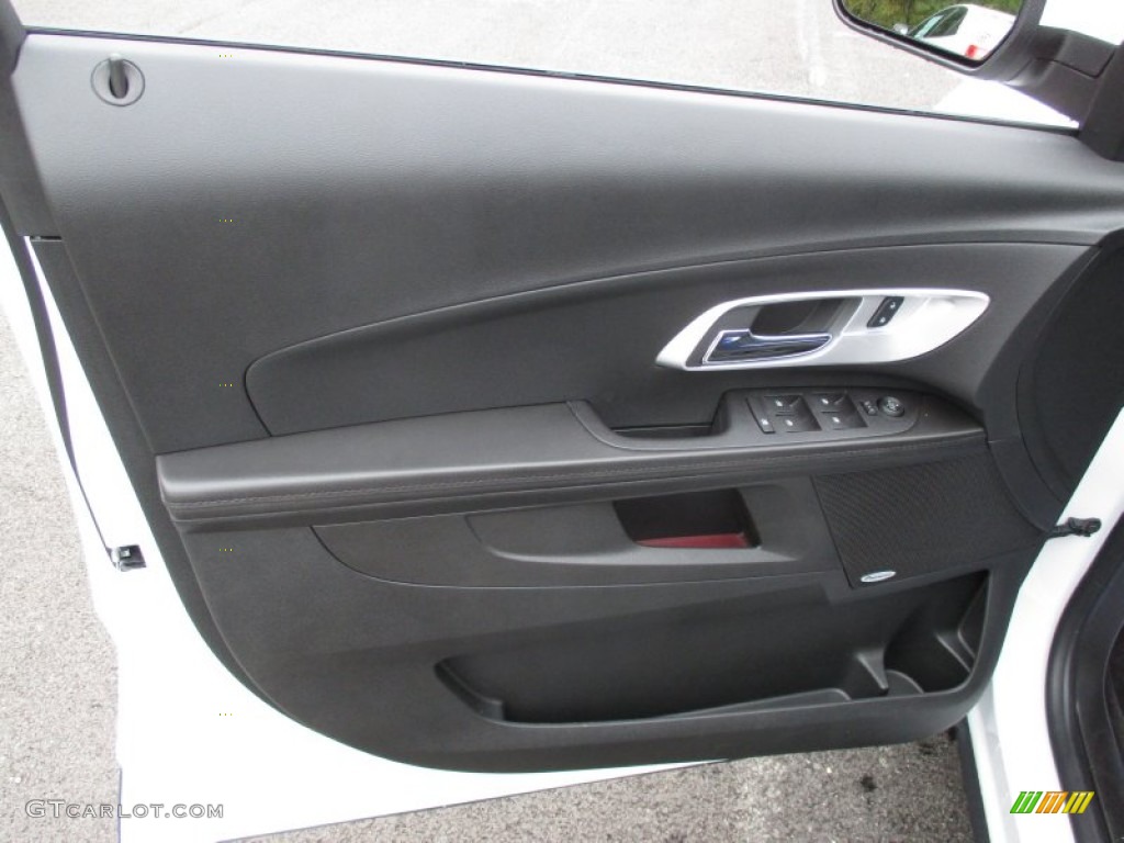 2016 Chevrolet Equinox LT AWD Jet Black Door Panel Photo #107555007