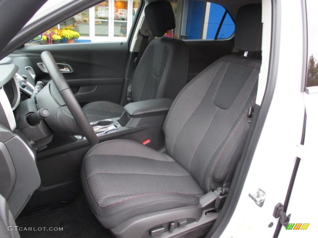 Jet Black Interior 2016 Chevrolet Equinox LT AWD Photo #107555034