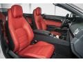  2016 E 400 Cabriolet Red/Black Interior