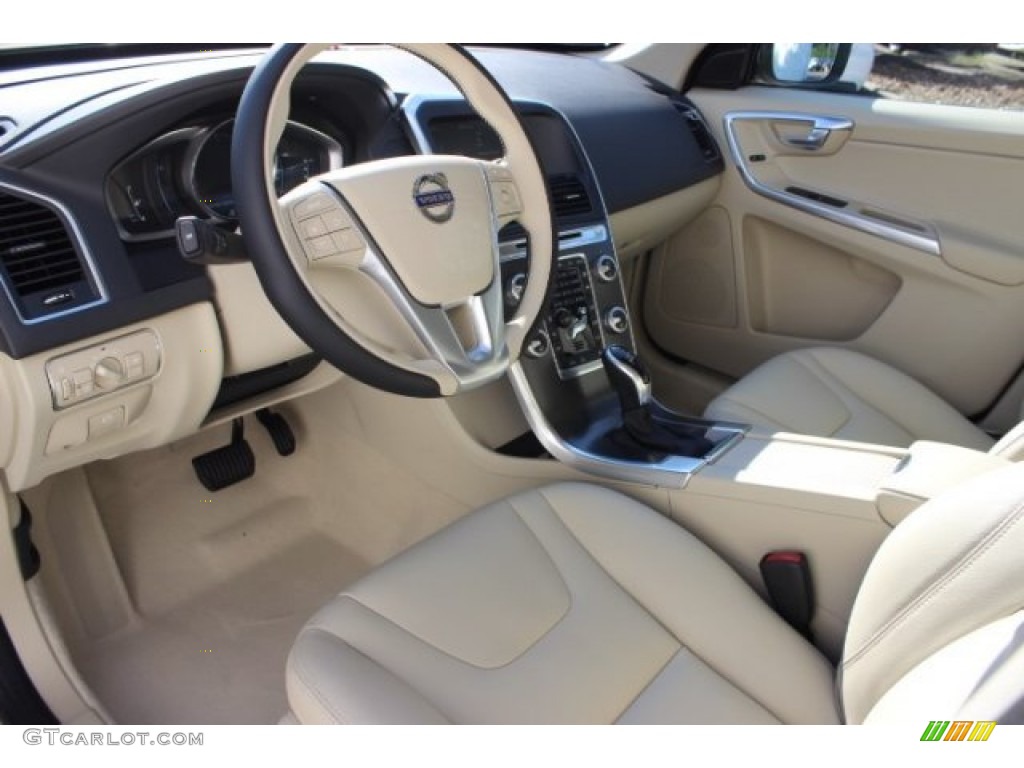 Beige Interior 2016 Volvo XC60 T6 Drive-E Photo #107557017