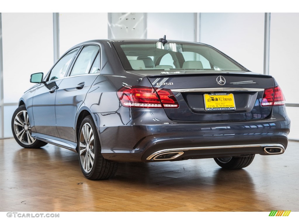 2016 E 350 Sedan - Indigo Blue Metallic / Crystal Grey/Black photo #3