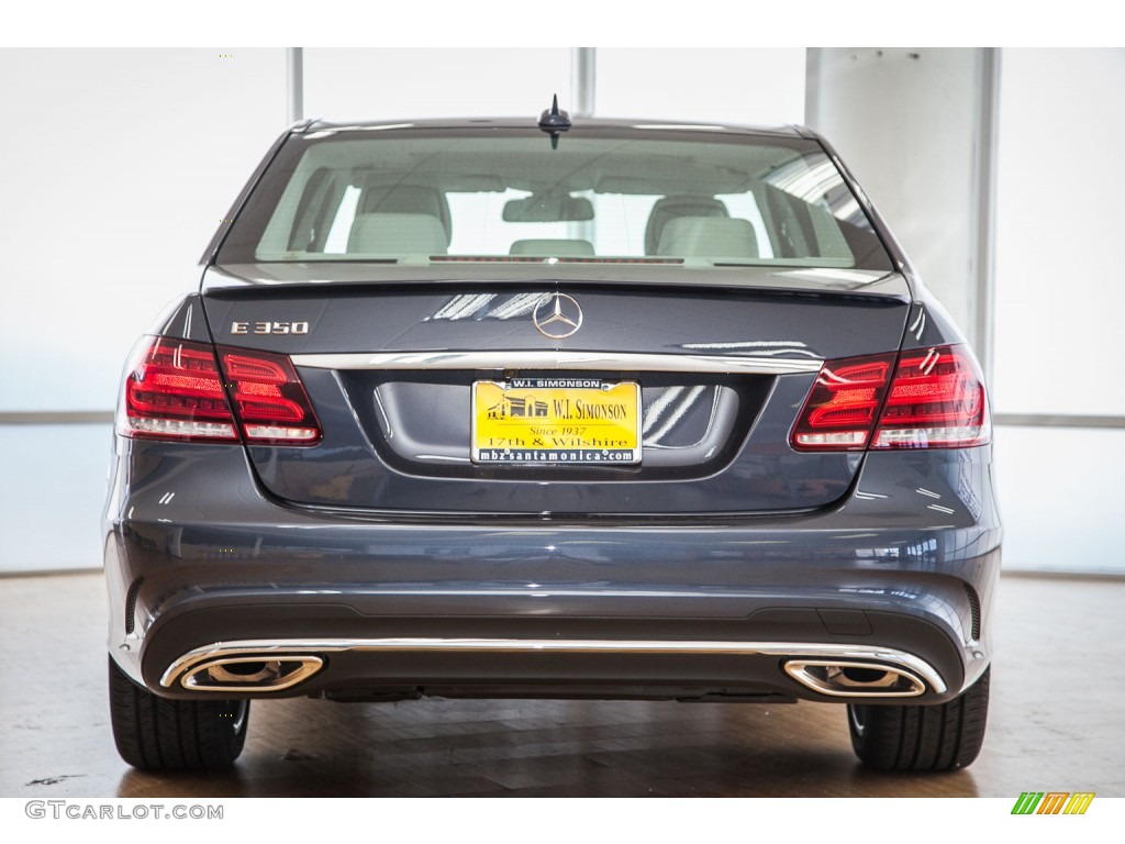 2016 E 350 Sedan - Indigo Blue Metallic / Crystal Grey/Black photo #4