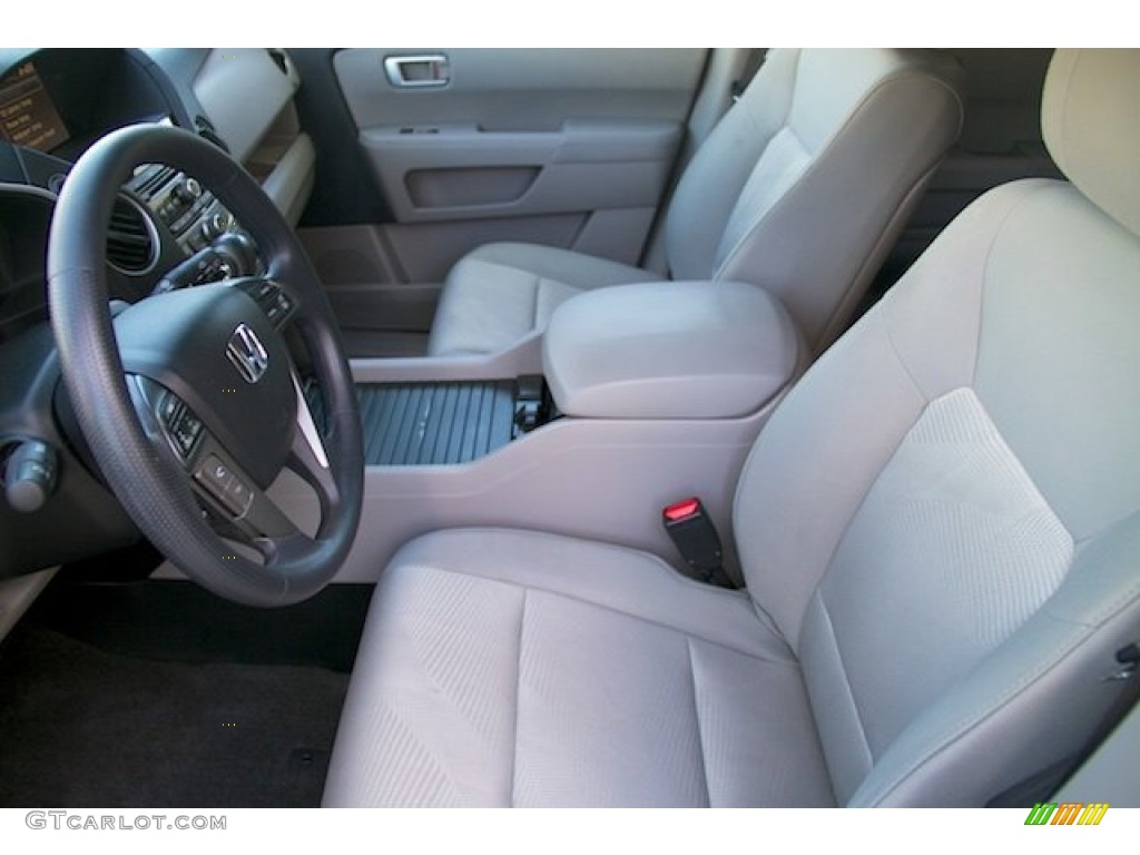 2013 Pilot LX - Crystal Black Pearl / Gray photo #3