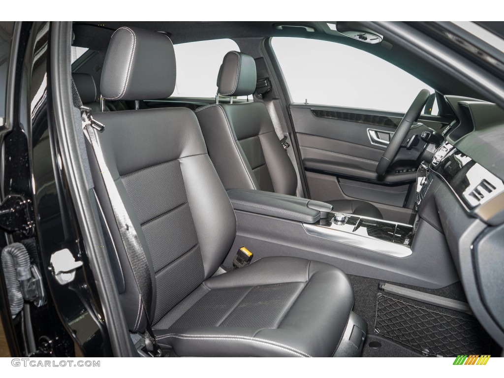 2016 E 350 Sedan - Black / Black photo #2
