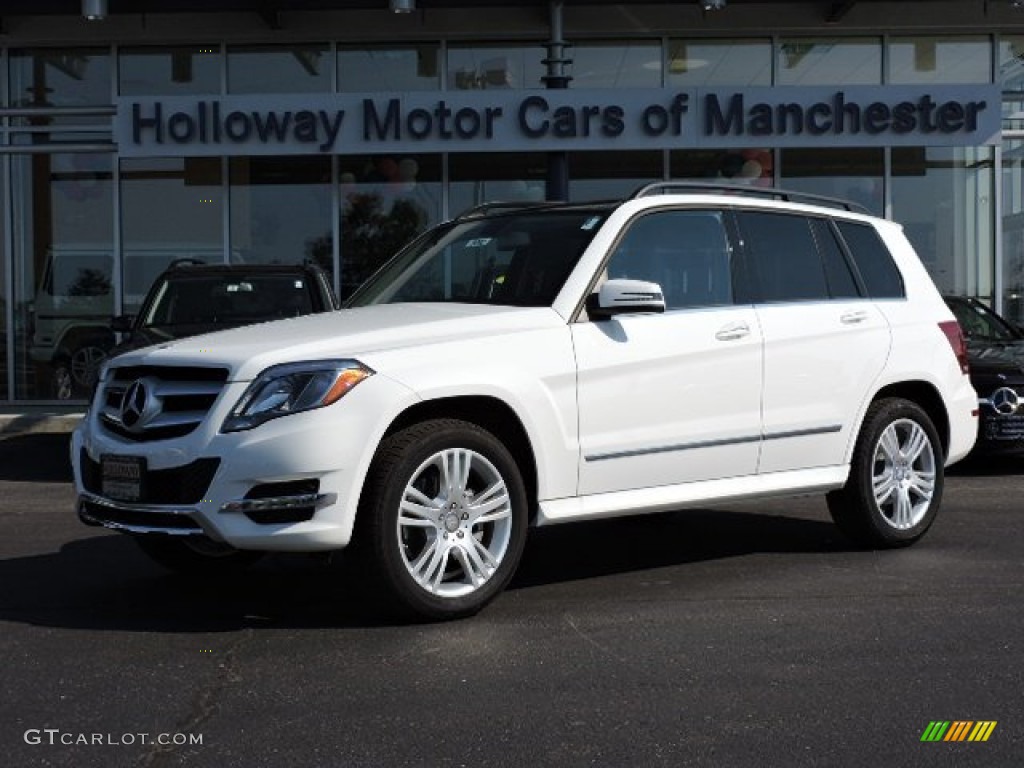 2015 GLK 350 4Matic - Polar White / Black photo #1