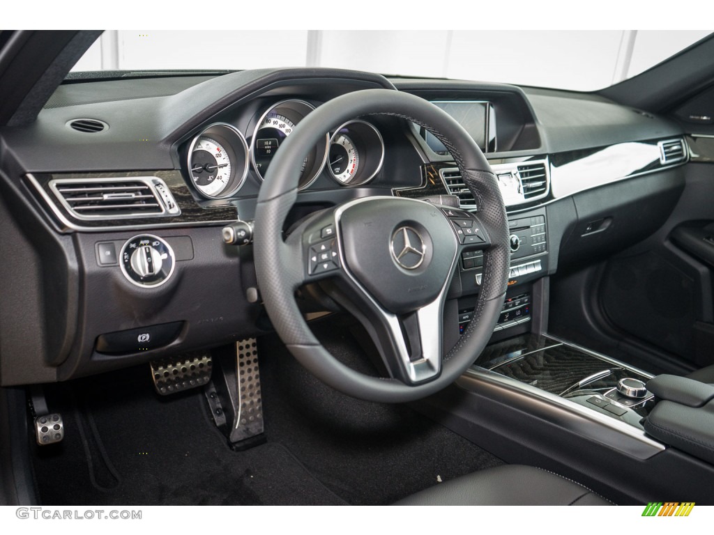 2016 E 350 Sedan - Black / Black photo #6