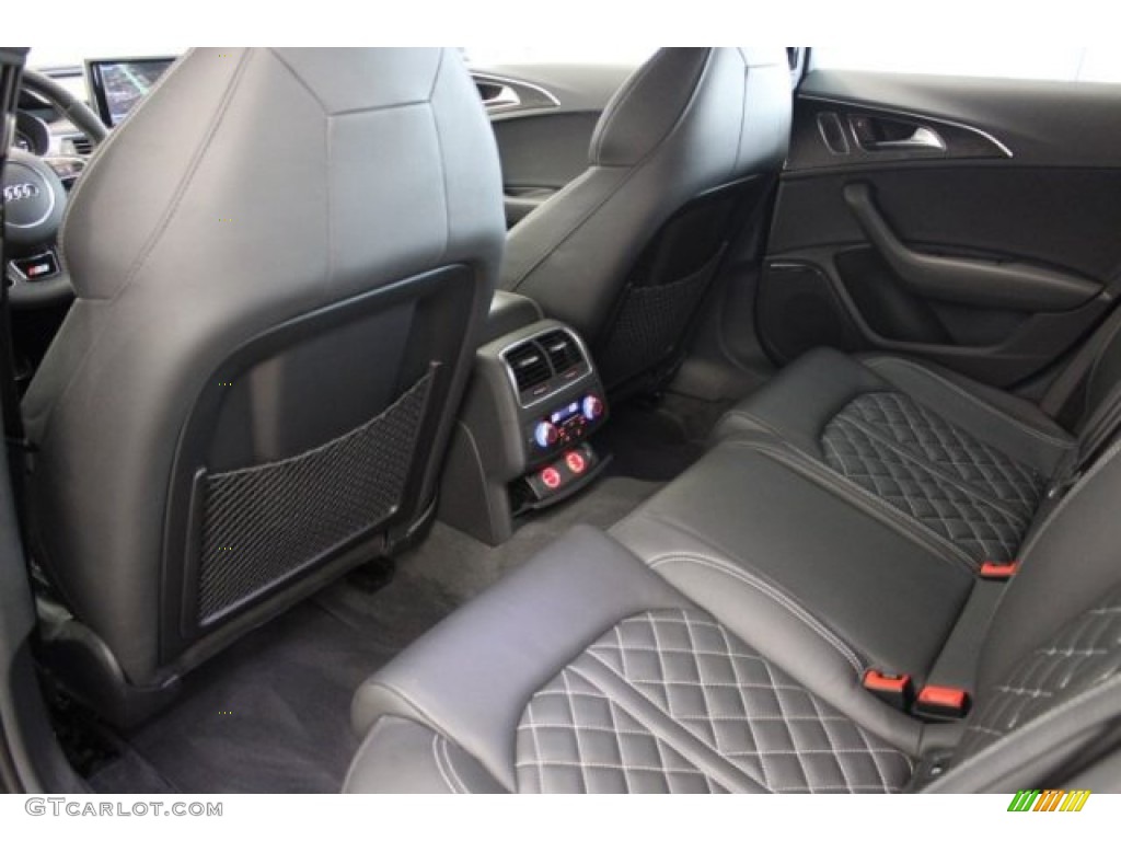 Black Interior 2013 Audi S6 4.0 TFSI quattro Sedan Photo #107559408