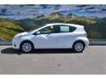 2013 Super White Toyota Prius c Hybrid Two  photo #6