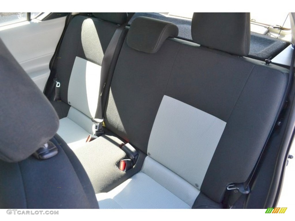 2013 Prius c Hybrid Two - Super White / Light Blue Gray/Black photo #19