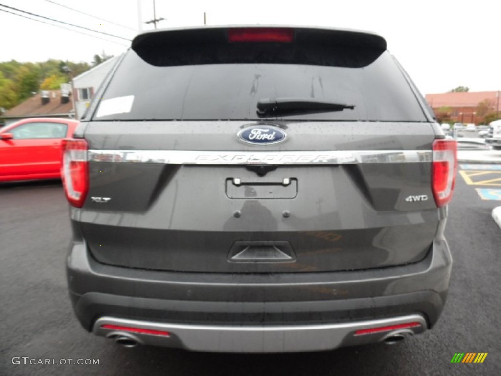 2016 Explorer XLT 4WD - Magnetic Metallic / Medium Light Camel photo #6