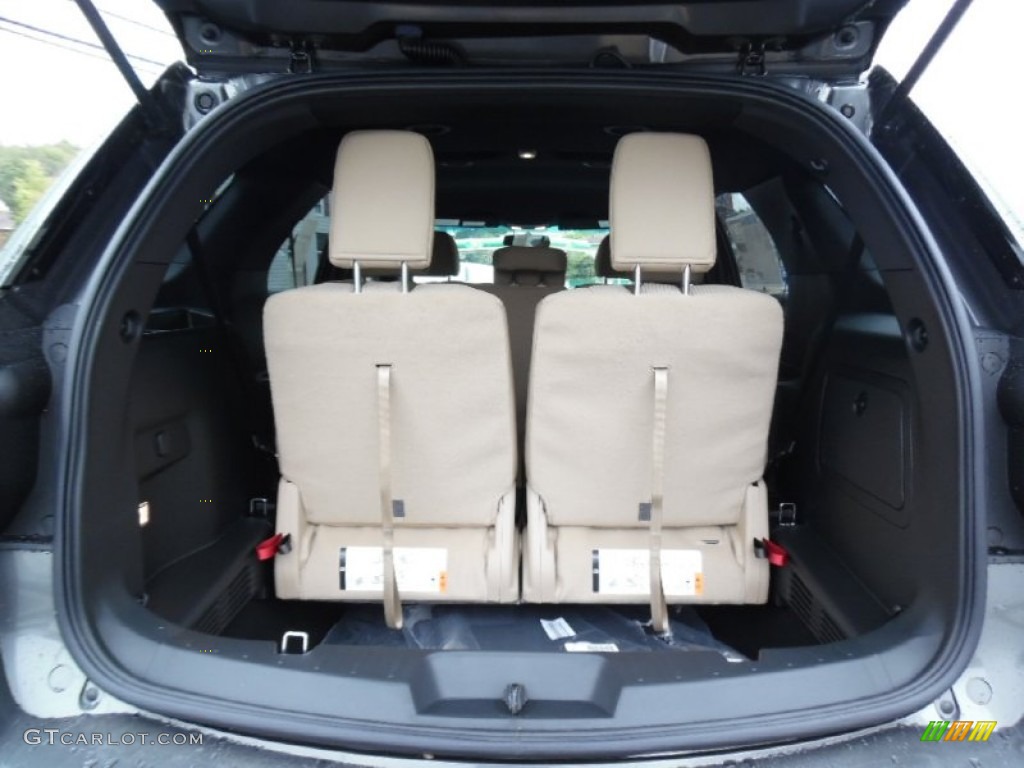 2016 Explorer XLT 4WD - Magnetic Metallic / Medium Light Camel photo #7