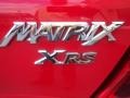 2009 Radiant Red Toyota Matrix XRS  photo #23
