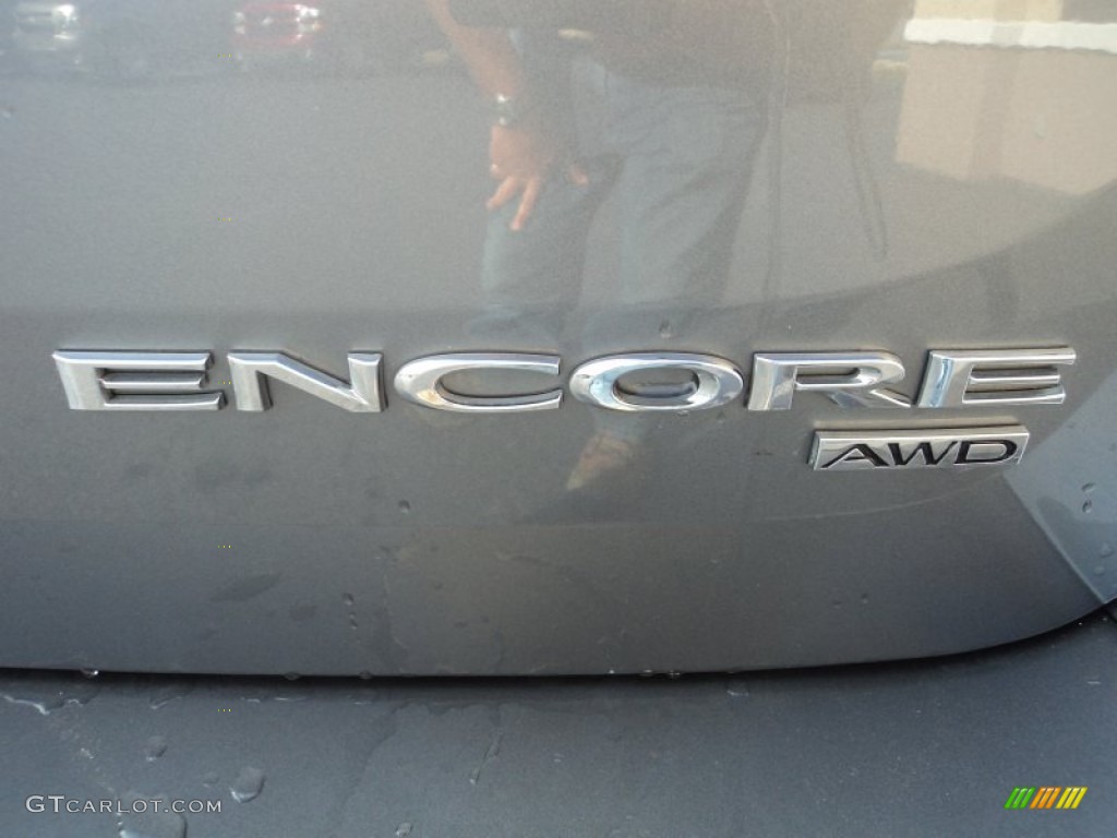 2013 Encore Convenience AWD - Satin Steel Gray Metallic / Titanium photo #27