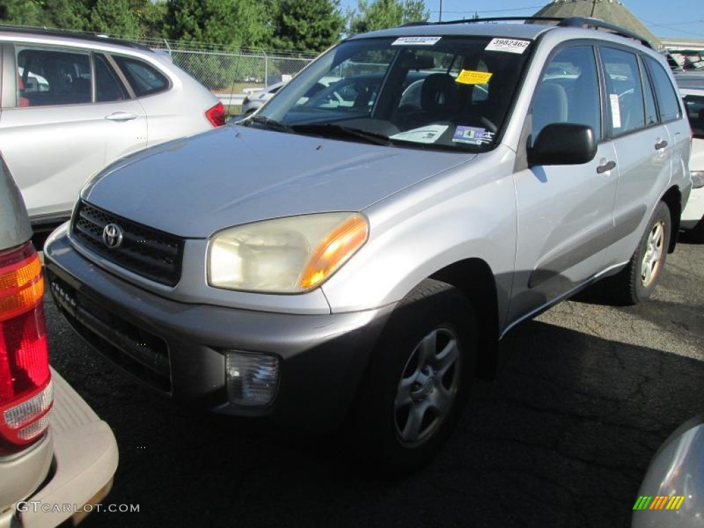 Titanium Metallic 2002 Toyota RAV4 Standard RAV4 Model Exterior Photo #107567079