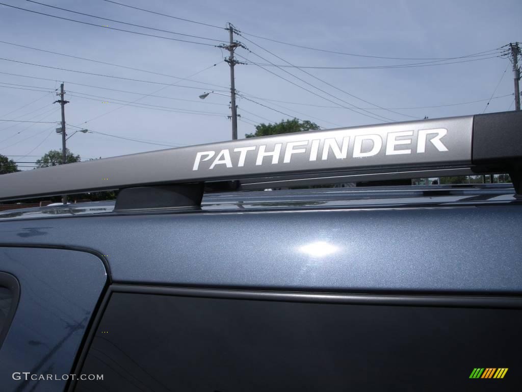 2007 Pathfinder SE 4x4 - Silverton Blue / Desert photo #11