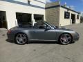 2007 Meteor Grey Metallic Porsche 911 Carrera 4S Cabriolet  photo #2