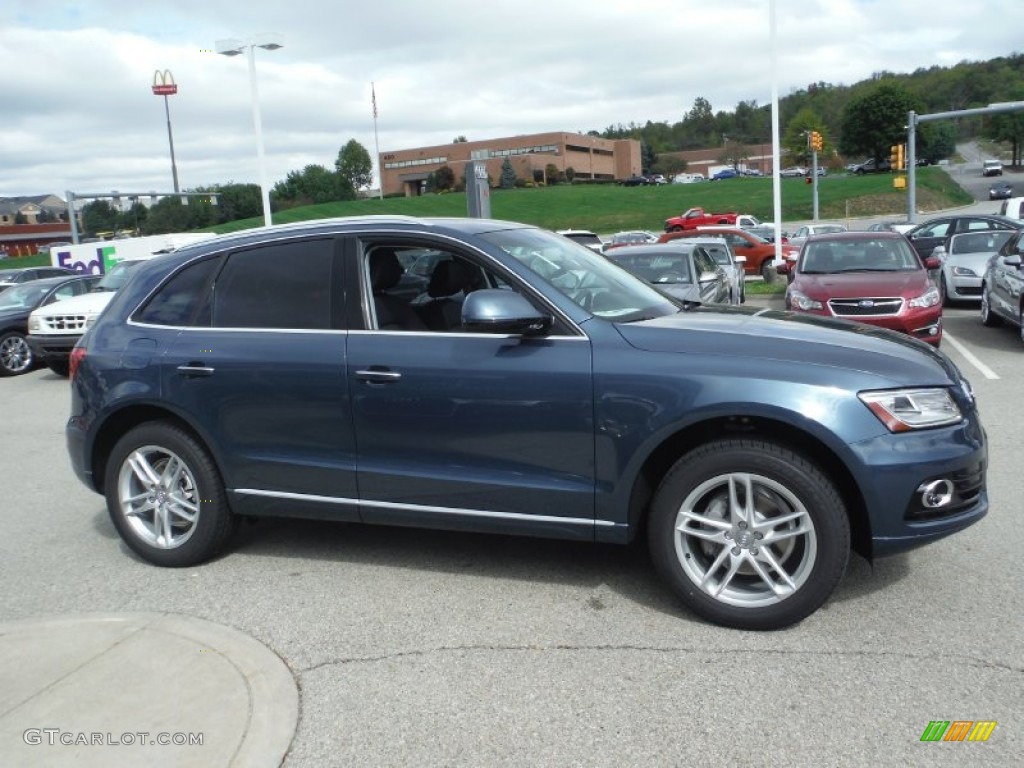 2016 Q5 2.0 TFSI Premium Plus quattro - Utopia Blue Metallic / Black photo #9