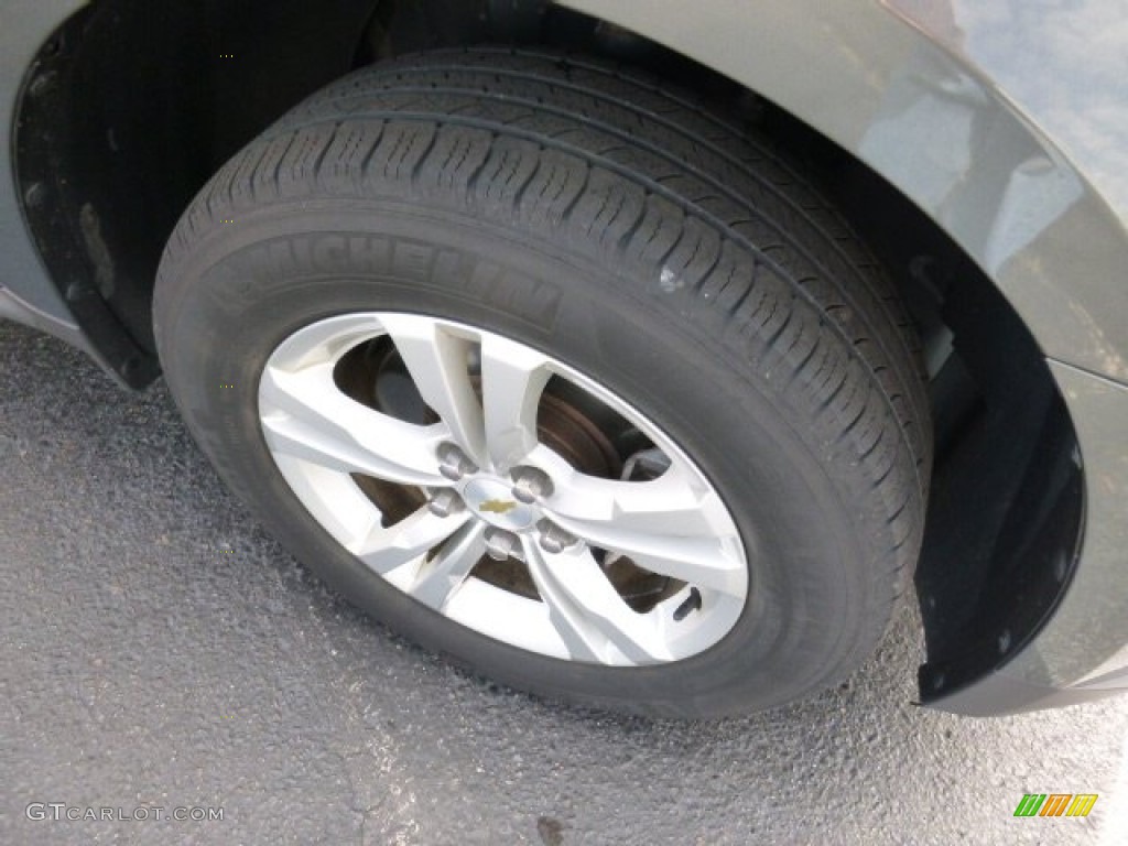 2012 Equinox LT AWD - Steel Green Metallic / Light Titanium/Jet Black photo #9