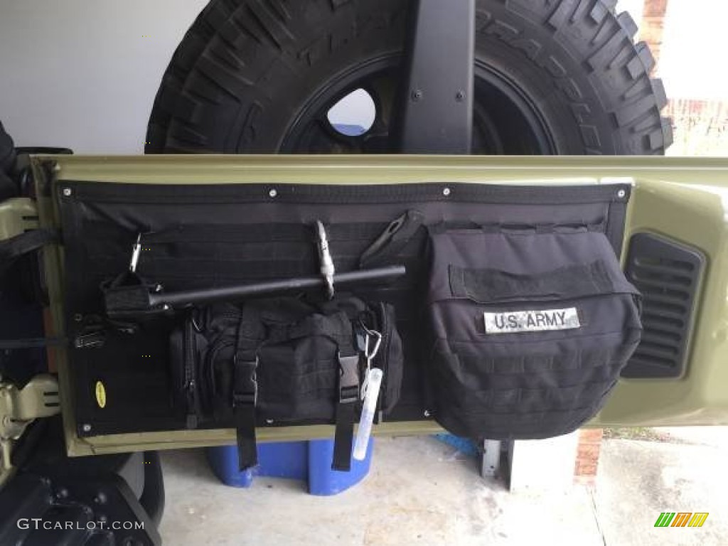 2013 Wrangler Unlimited Rubicon 4x4 - Commando Green / Black/Dark Saddle photo #7