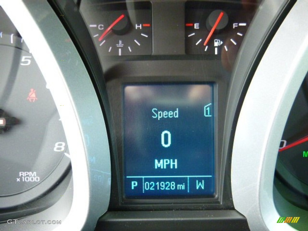 2012 Equinox LT AWD - Steel Green Metallic / Light Titanium/Jet Black photo #19