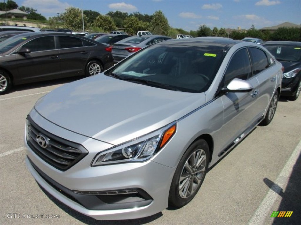 2016 Sonata Limited - Symphony Silver / Gray photo #2