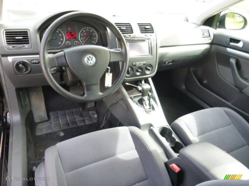 Anthracite Interior 2007 Volkswagen Jetta 2.5 Sedan Photo #107572672