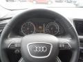 2016 Audi Q5 Black Interior Steering Wheel Photo