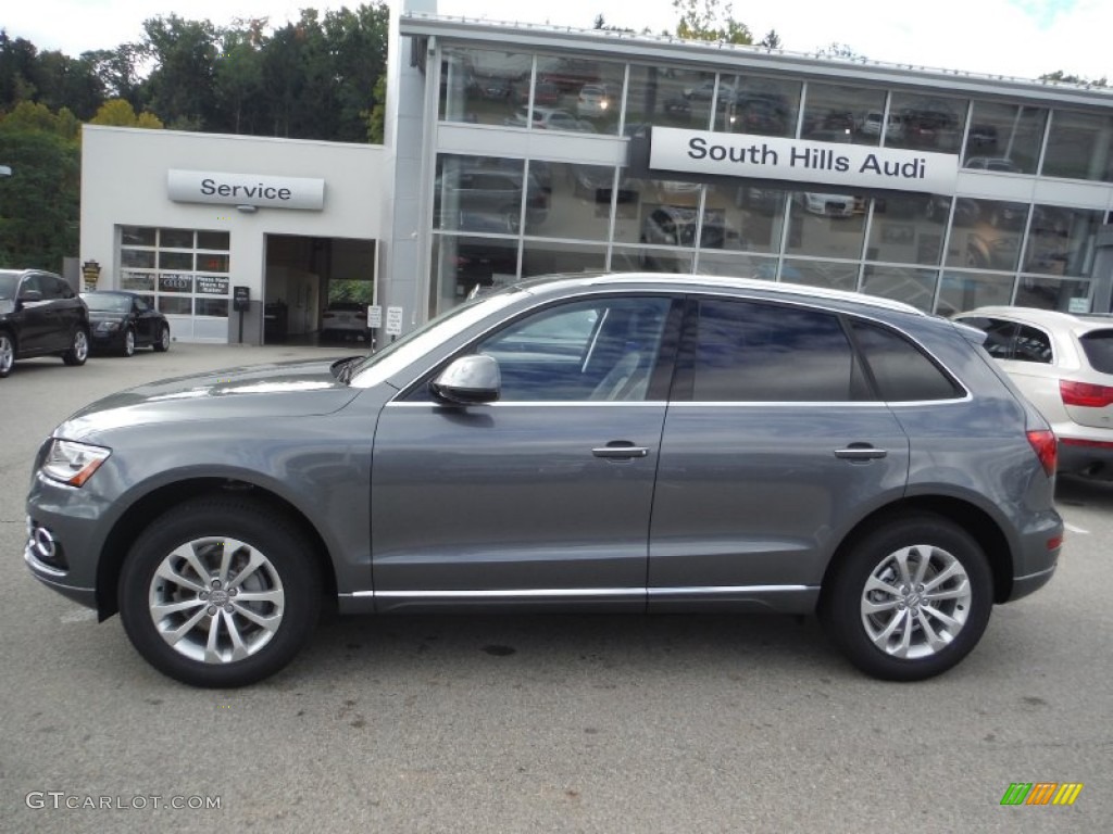 2016 Q5 2.0 TFSI Premium quattro - Monsoon Gray Metallic / Black photo #2