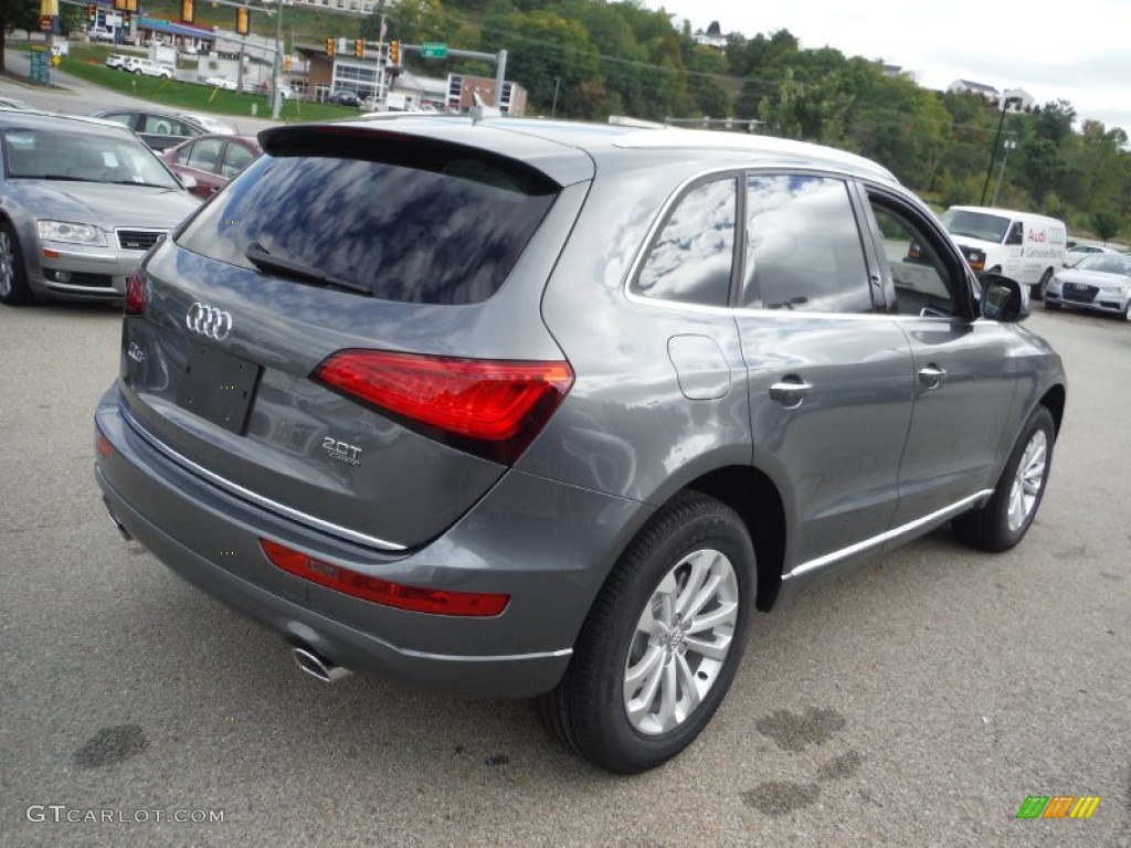 2016 Q5 2.0 TFSI Premium quattro - Monsoon Gray Metallic / Black photo #12