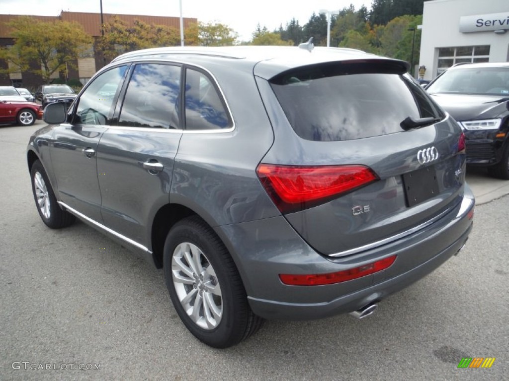 2016 Q5 2.0 TFSI Premium quattro - Monsoon Gray Metallic / Black photo #14