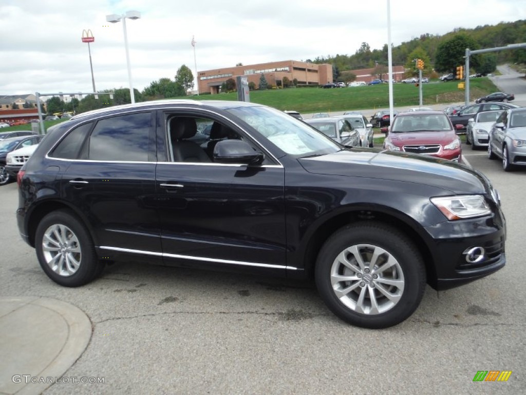 2016 Q5 2.0 TFSI Premium quattro - Moonlight Blue Metallic / Black photo #9