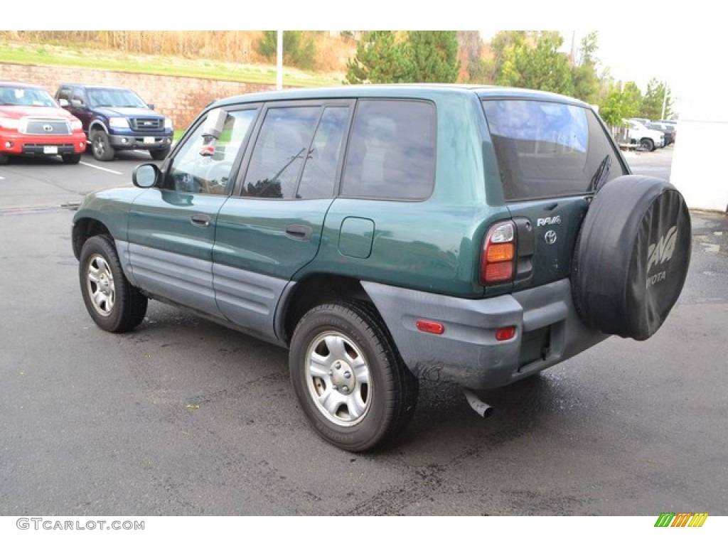 1998 RAV4 4WD - Dark Green Pearl Metallic / Dark Gray photo #4