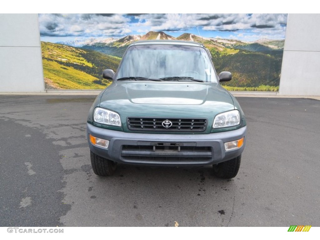 1998 RAV4 4WD - Dark Green Pearl Metallic / Dark Gray photo #6