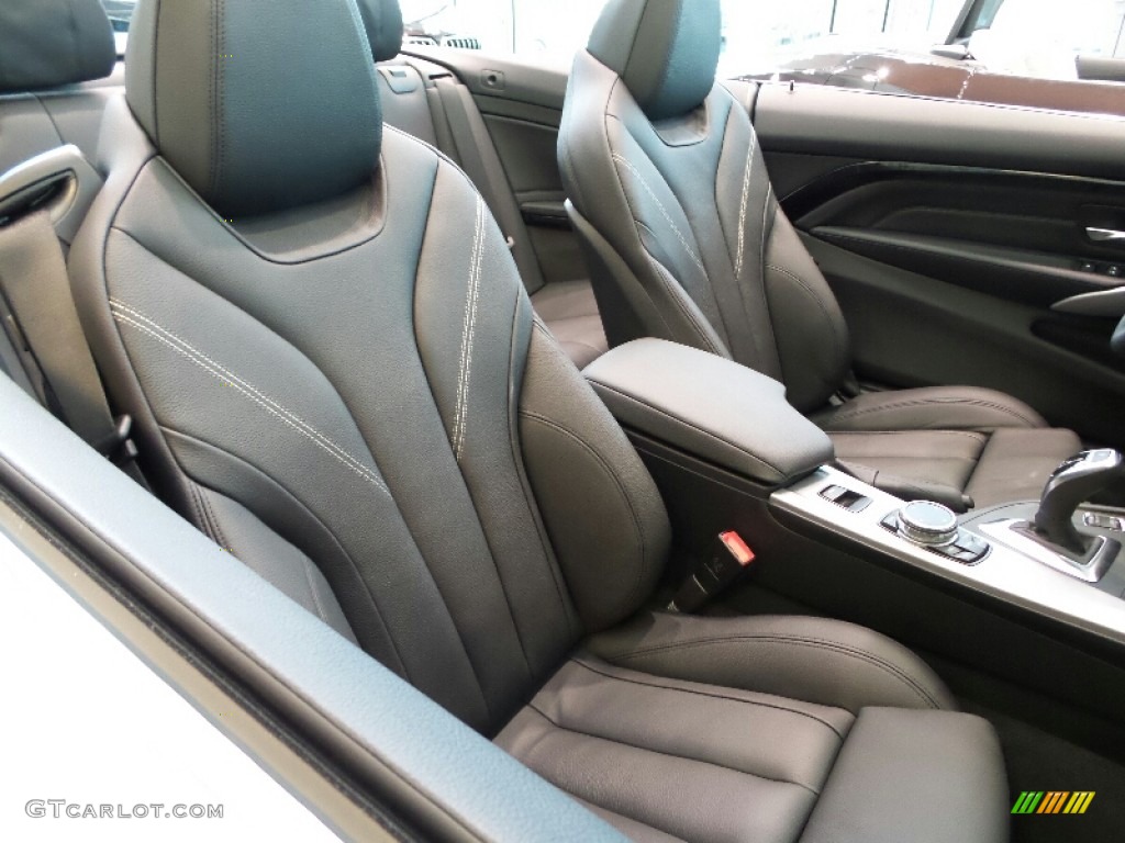 2016 BMW 4 Series 428i Convertible Front Seat Photo #107575387