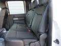 2016 Ford F250 Super Duty Black Interior Rear Seat Photo