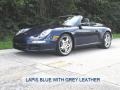 2007 Lapis Blue Metallic Porsche 911 Carrera S Cabriolet  photo #2