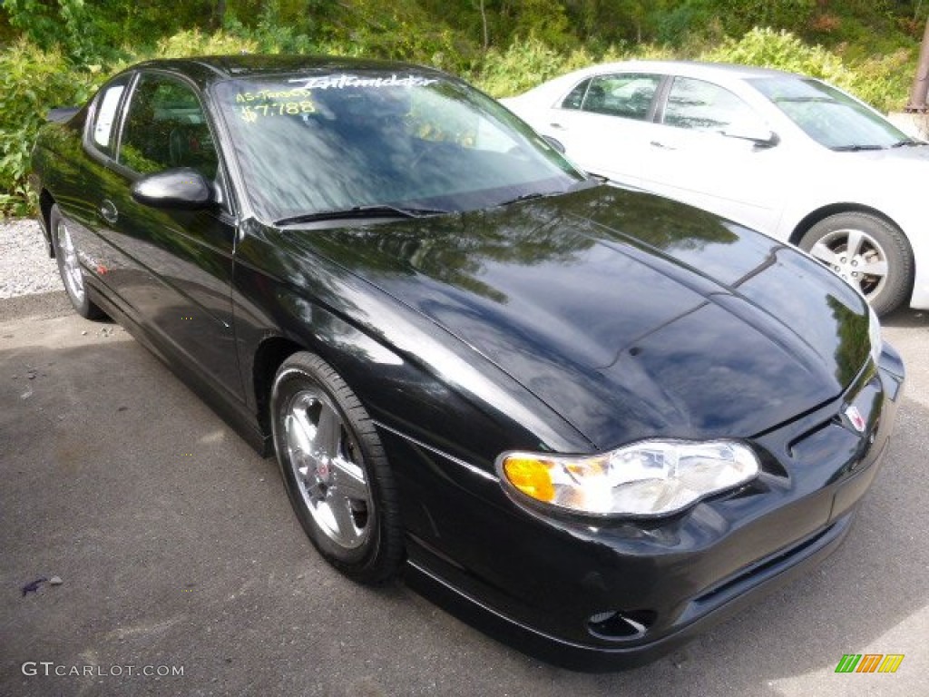 2004 Monte Carlo Supercharged SS - Black / Ebony Black photo #5