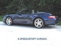 2007 Lapis Blue Metallic Porsche 911 Carrera S Cabriolet  photo #3
