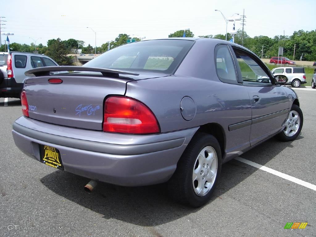 1995 Neon Sport Coupe - Light Iris Blue Pearl / Dark Slate photo #5