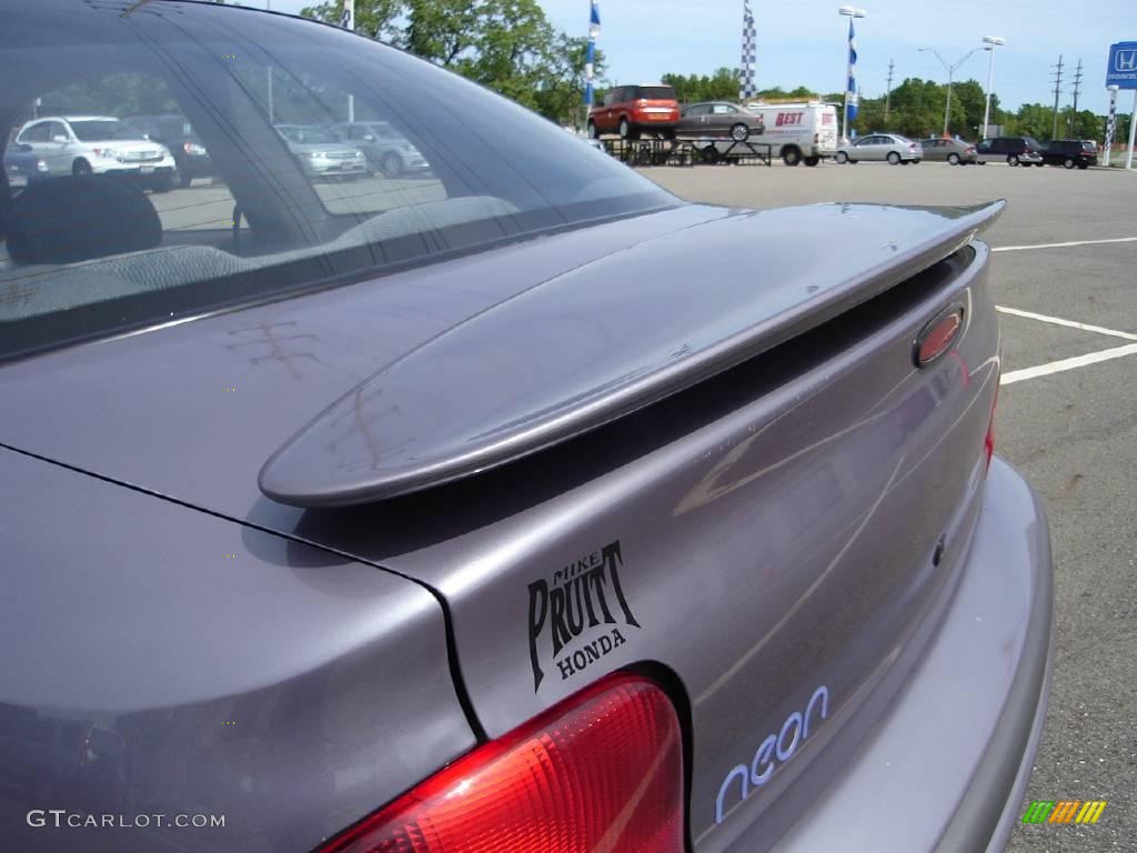 1995 Neon Sport Coupe - Light Iris Blue Pearl / Dark Slate photo #12
