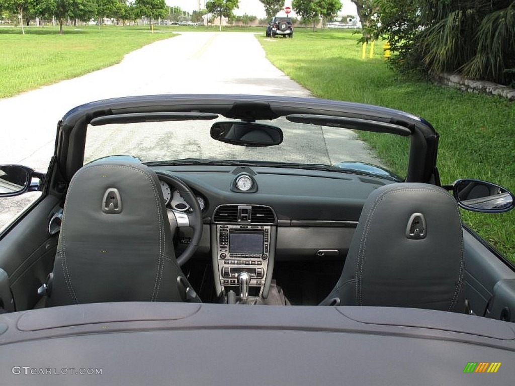 2007 911 Carrera S Cabriolet - Lapis Blue Metallic / Stone Grey photo #58