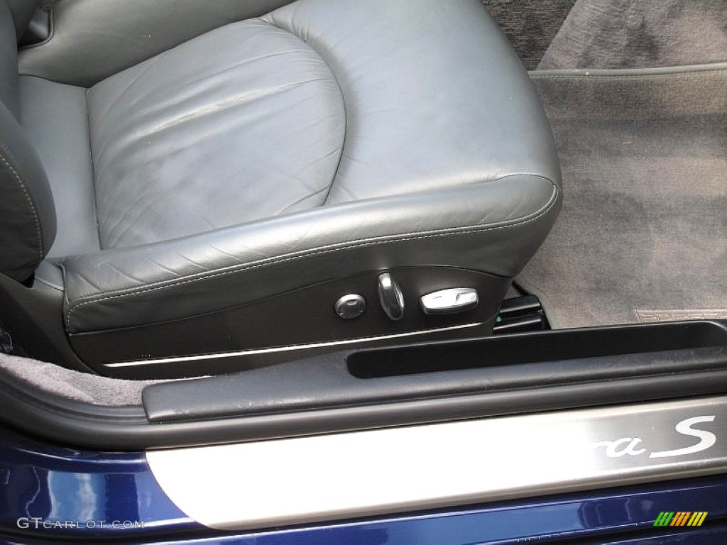 2007 911 Carrera S Cabriolet - Lapis Blue Metallic / Stone Grey photo #60