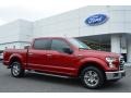 2015 Ruby Red Metallic Ford F150 XLT SuperCrew  photo #1