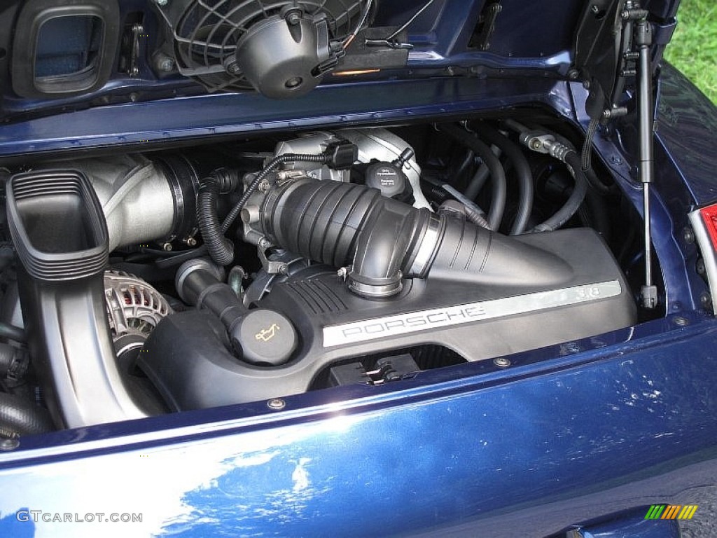 2007 911 Carrera S Cabriolet - Lapis Blue Metallic / Stone Grey photo #67