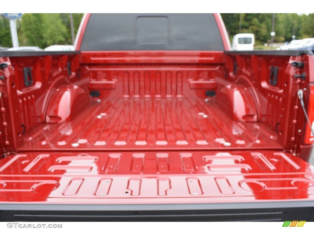 2015 F150 XLT SuperCrew - Ruby Red Metallic / Medium Earth Gray photo #7