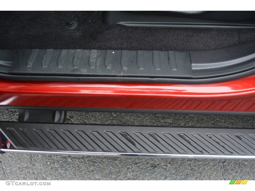 2015 F150 XLT SuperCrew - Ruby Red Metallic / Medium Earth Gray photo #8